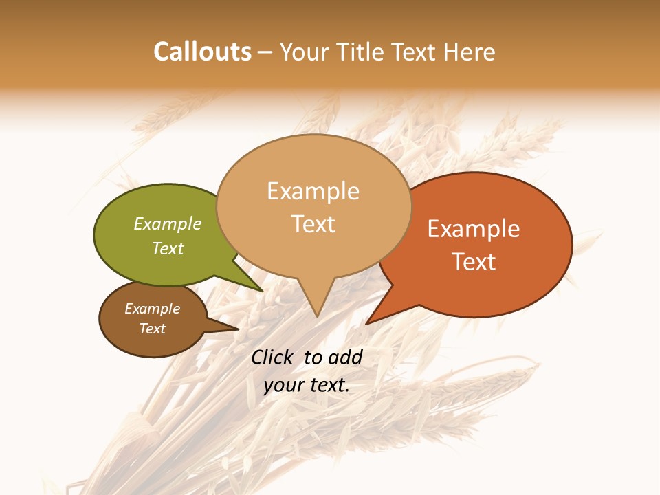 Bakery Cereal Bread PowerPoint Template