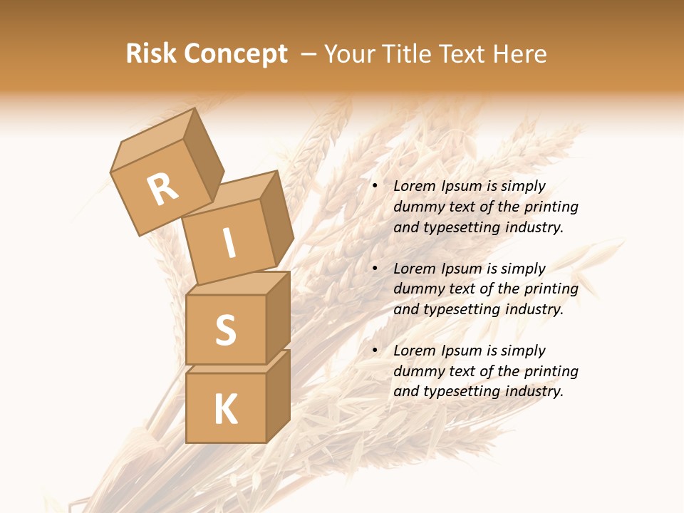 Bakery Cereal Bread PowerPoint Template