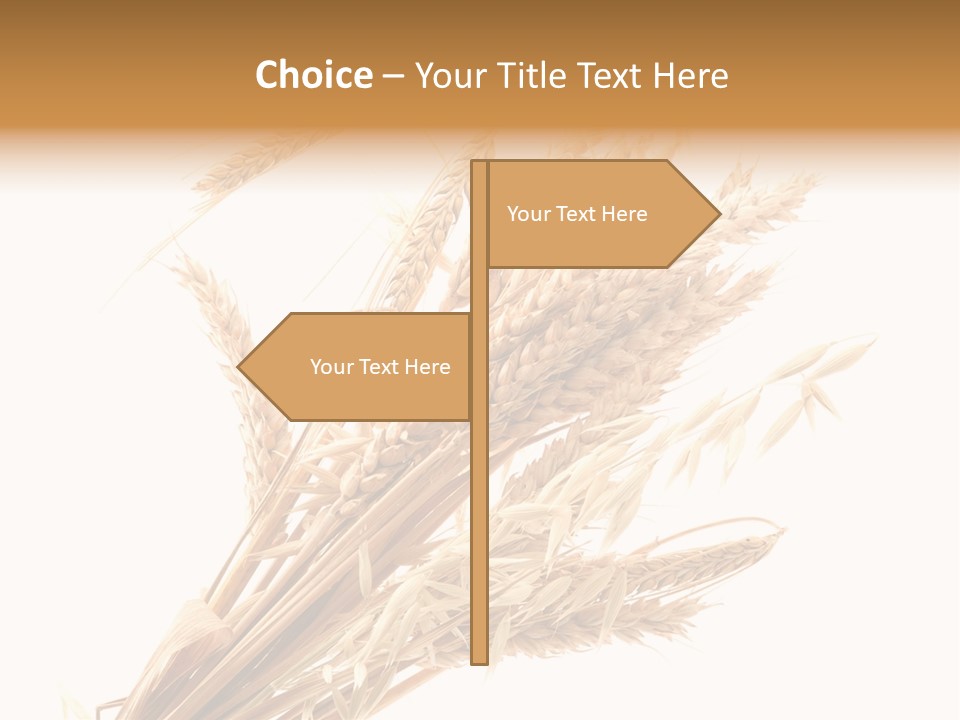 Bakery Cereal Bread PowerPoint Template