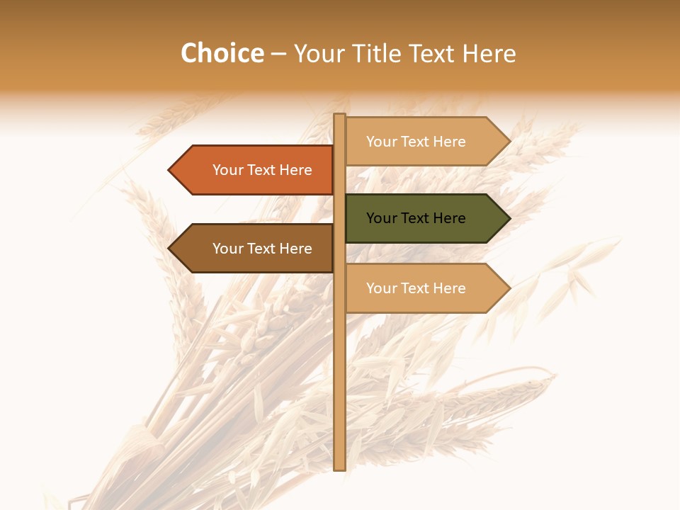 Bakery Cereal Bread PowerPoint Template