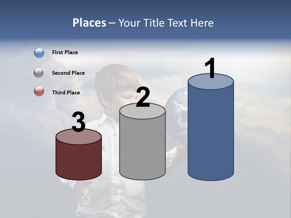 Space Learn Sun PowerPoint Template