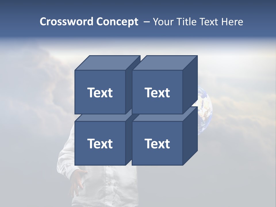 Space Learn Sun PowerPoint Template