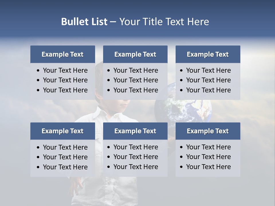 Space Learn Sun PowerPoint Template
