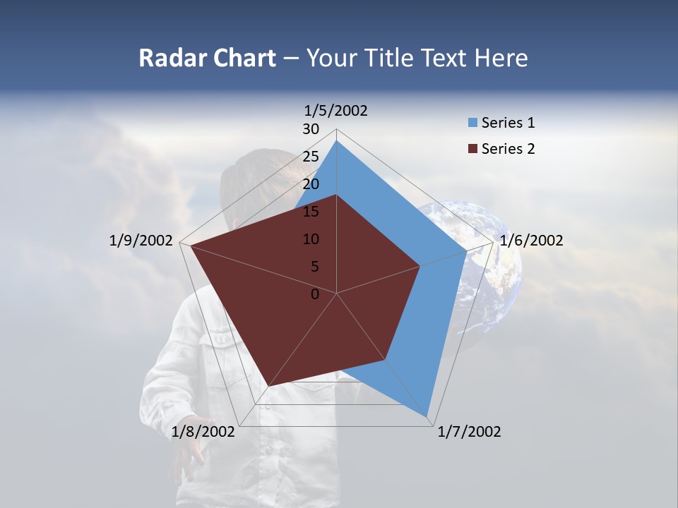 Space Learn Sun PowerPoint Template