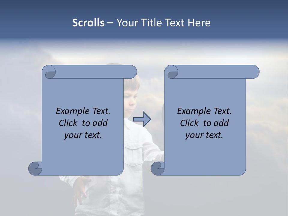 Space Learn Sun PowerPoint Template