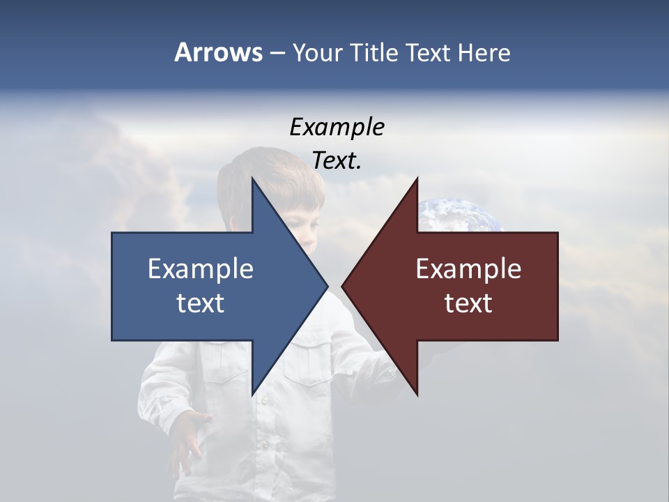 Space Learn Sun PowerPoint Template