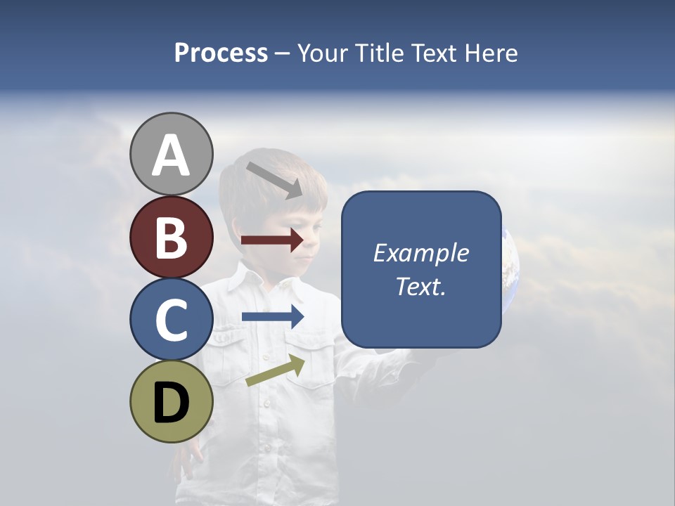 Space Learn Sun PowerPoint Template