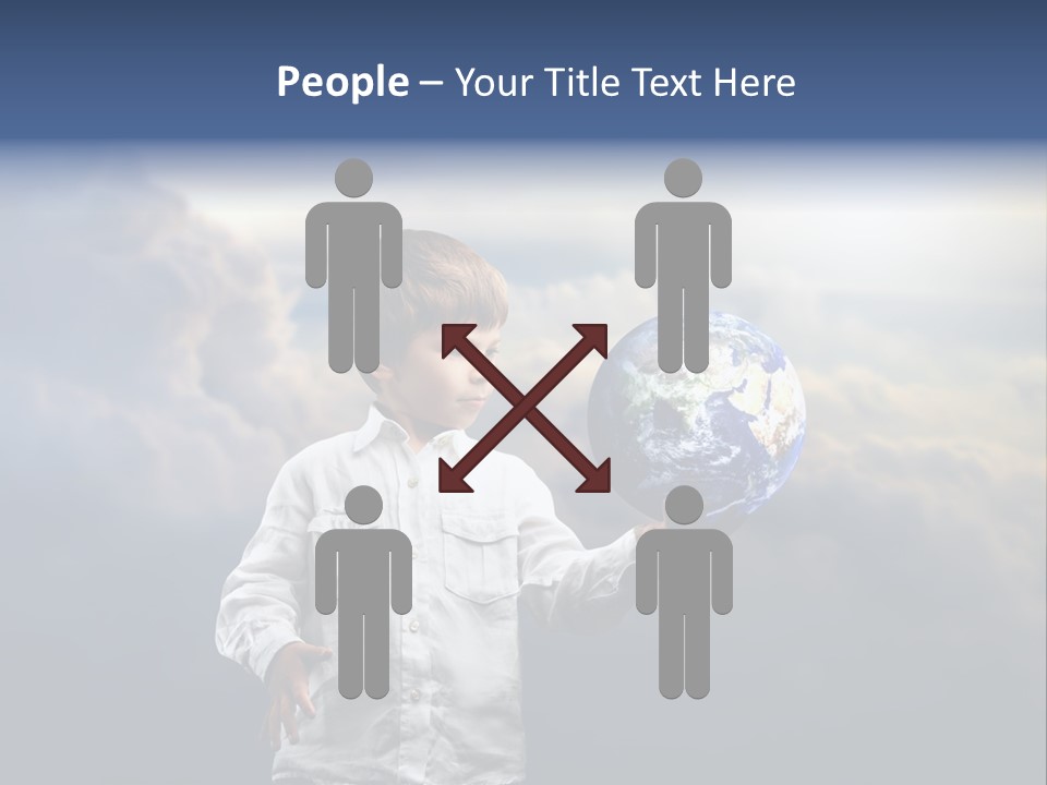 Space Learn Sun PowerPoint Template