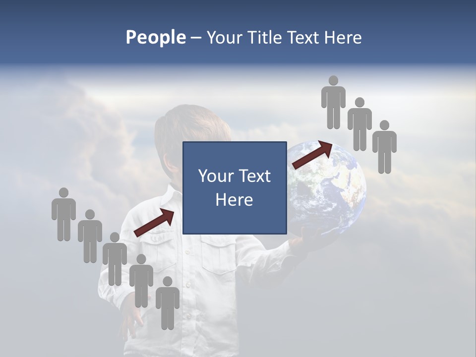 Space Learn Sun PowerPoint Template