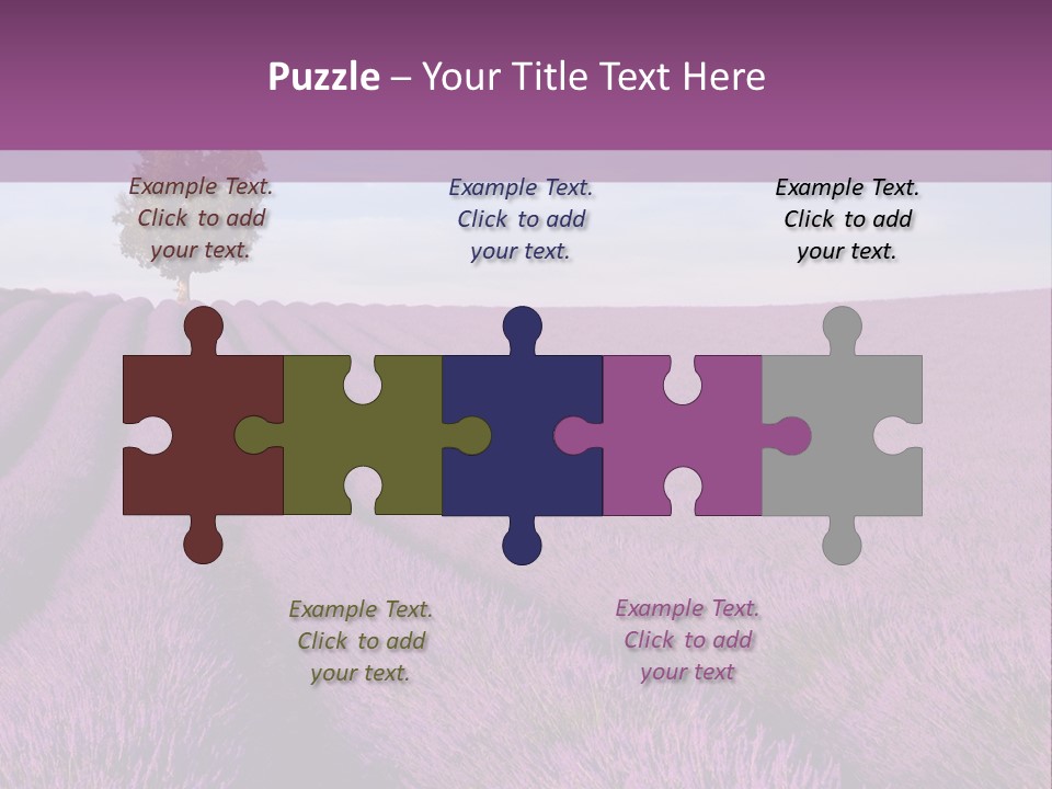 French Line Aroma PowerPoint Template