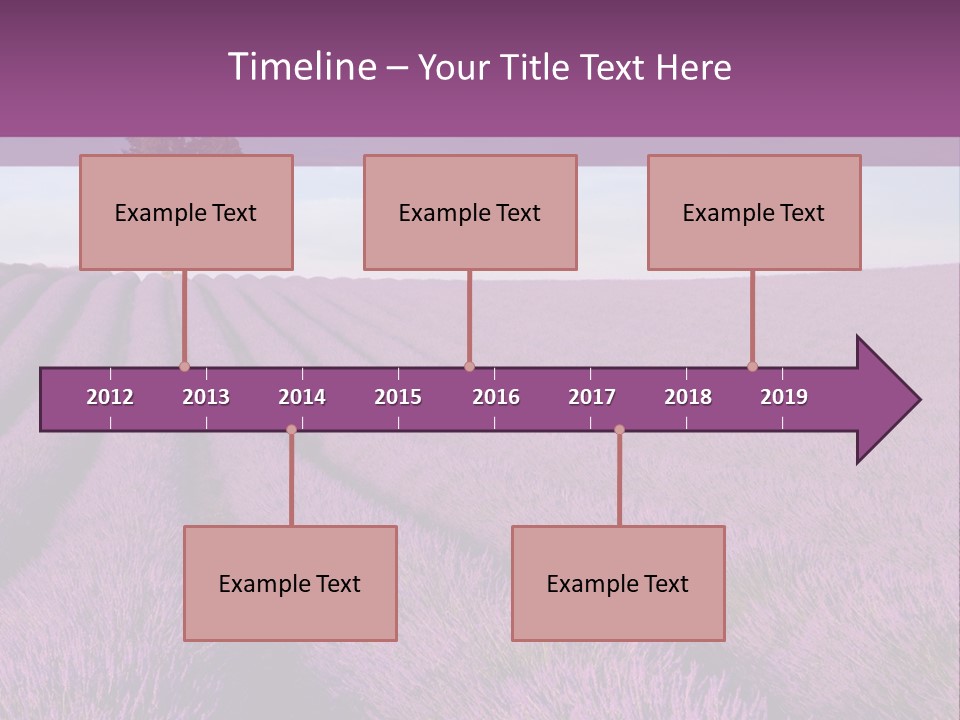 French Line Aroma PowerPoint Template