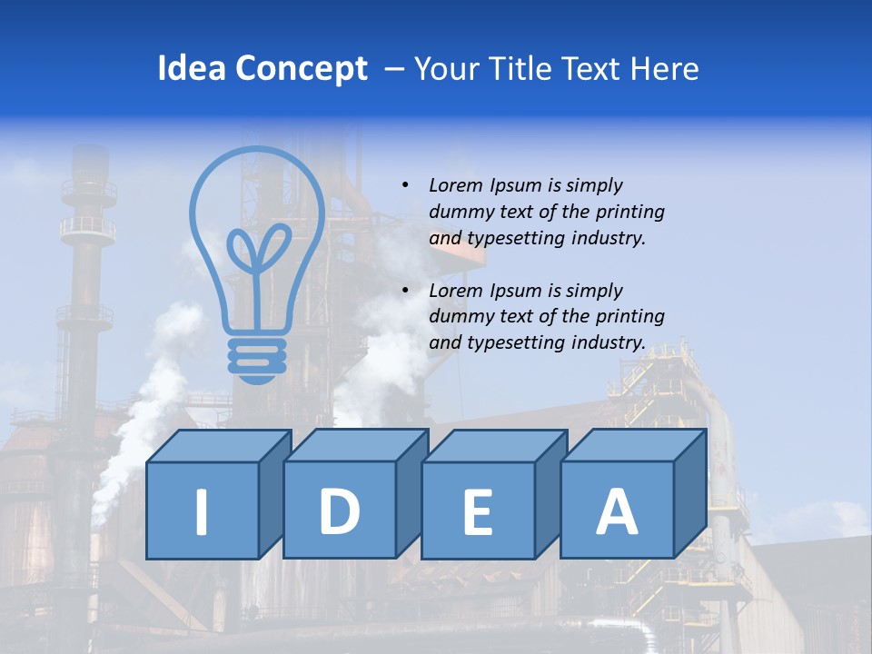 Facade Catalyst Business PowerPoint Template