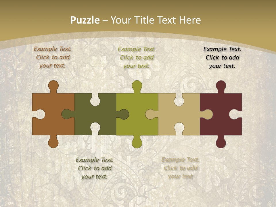 Wall Dirty Textured PowerPoint Template