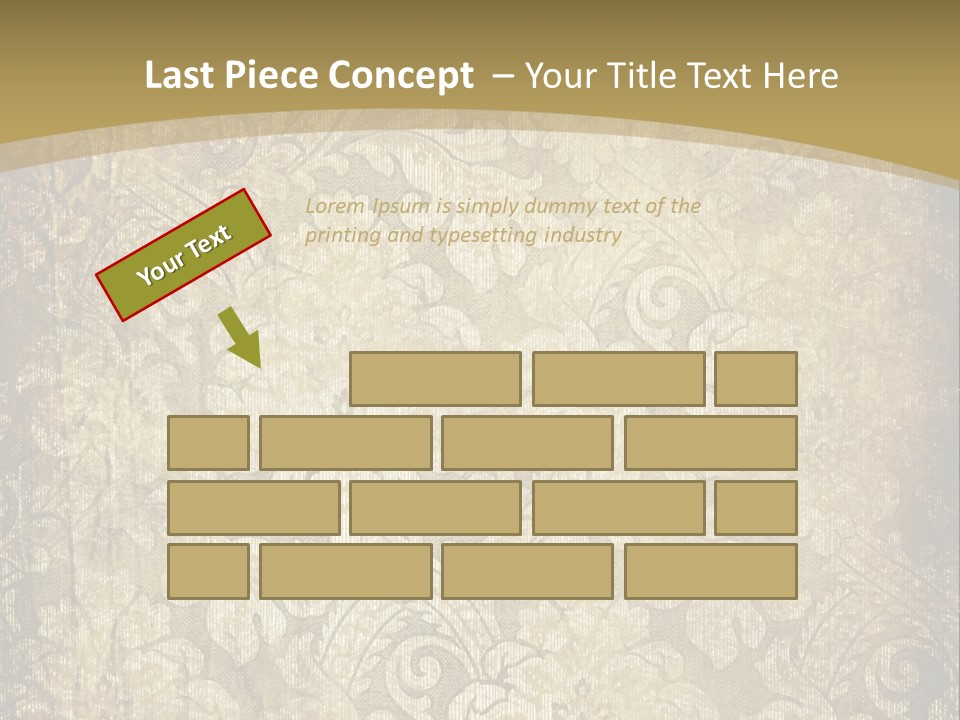 Wall Dirty Textured PowerPoint Template