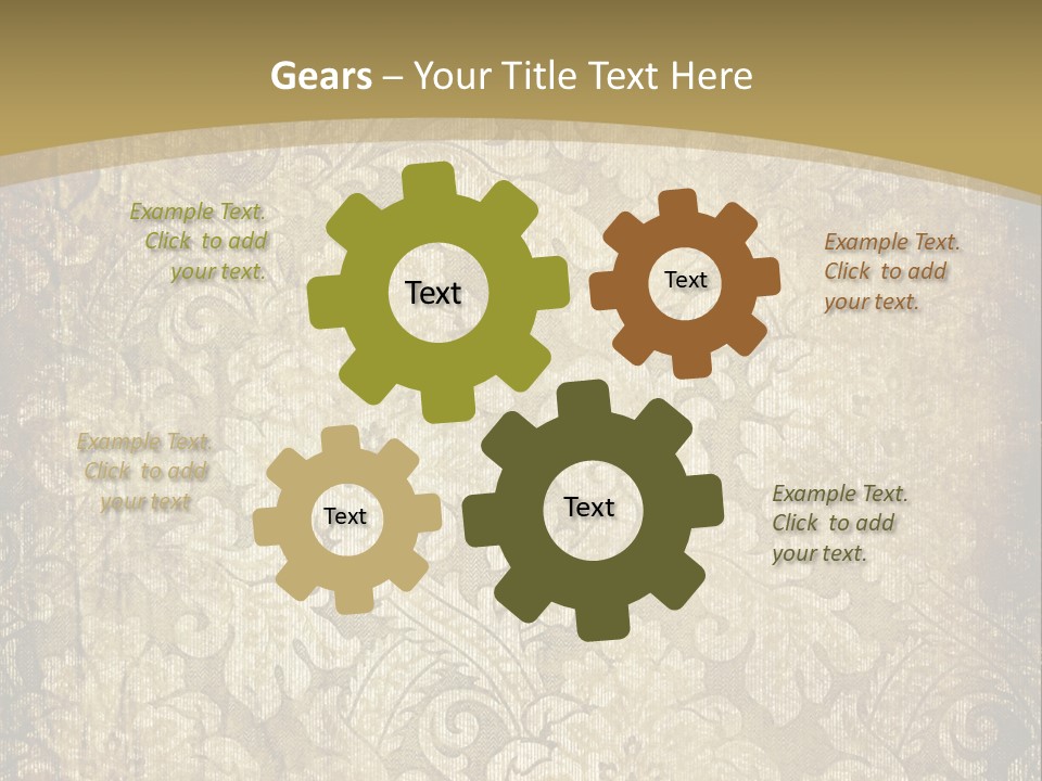 Wall Dirty Textured PowerPoint Template