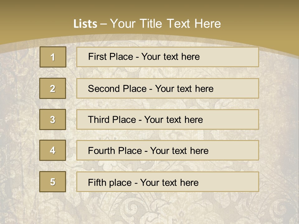 Wall Dirty Textured PowerPoint Template