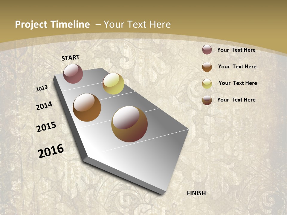 Wall Dirty Textured PowerPoint Template