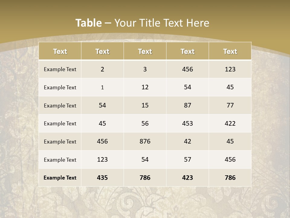 Wall Dirty Textured PowerPoint Template