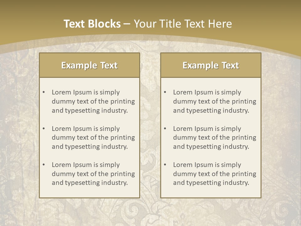 Wall Dirty Textured PowerPoint Template