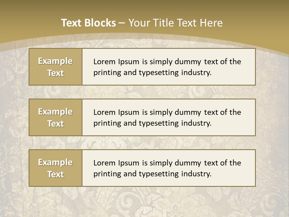 Wall Dirty Textured PowerPoint Template