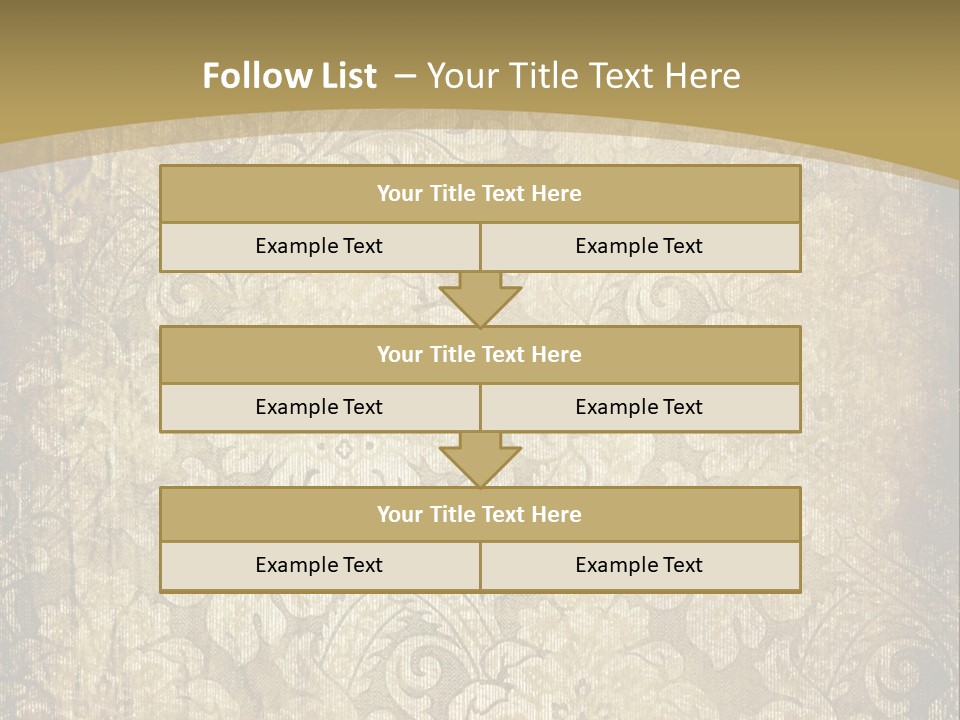 Wall Dirty Textured PowerPoint Template