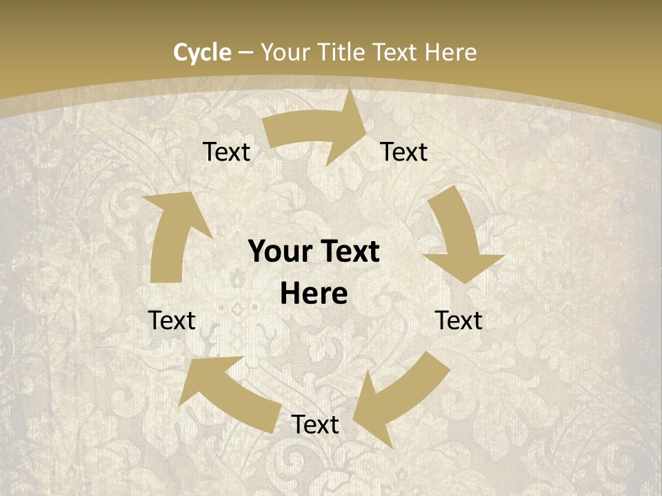 Wall Dirty Textured PowerPoint Template