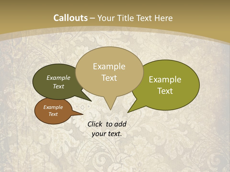 Wall Dirty Textured PowerPoint Template