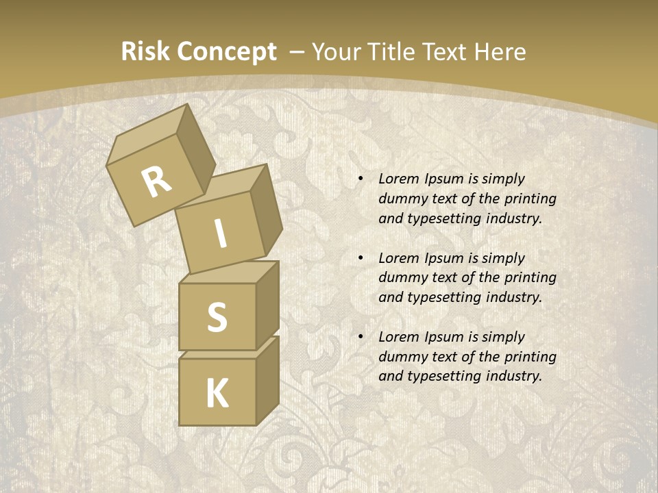 Wall Dirty Textured PowerPoint Template