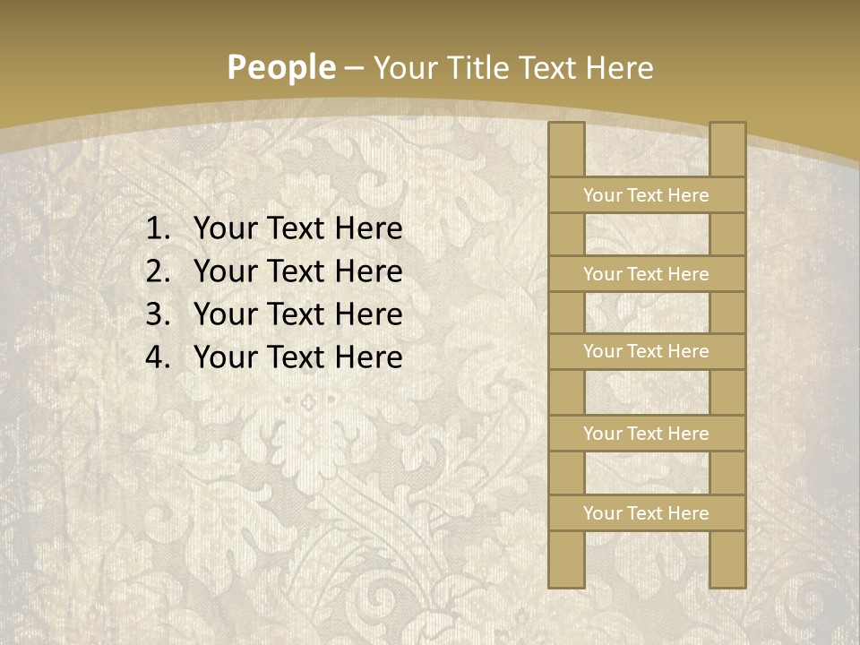 Wall Dirty Textured PowerPoint Template