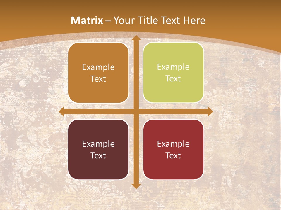 Scrap Ragged Decor PowerPoint Template