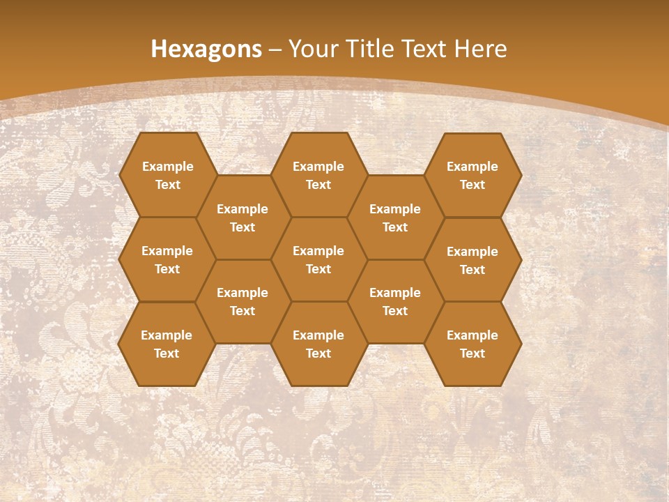 Scrap Ragged Decor PowerPoint Template