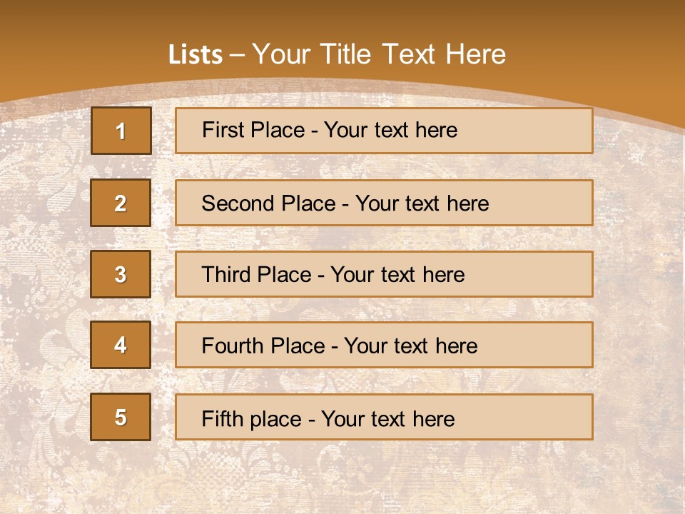 Scrap Ragged Decor PowerPoint Template