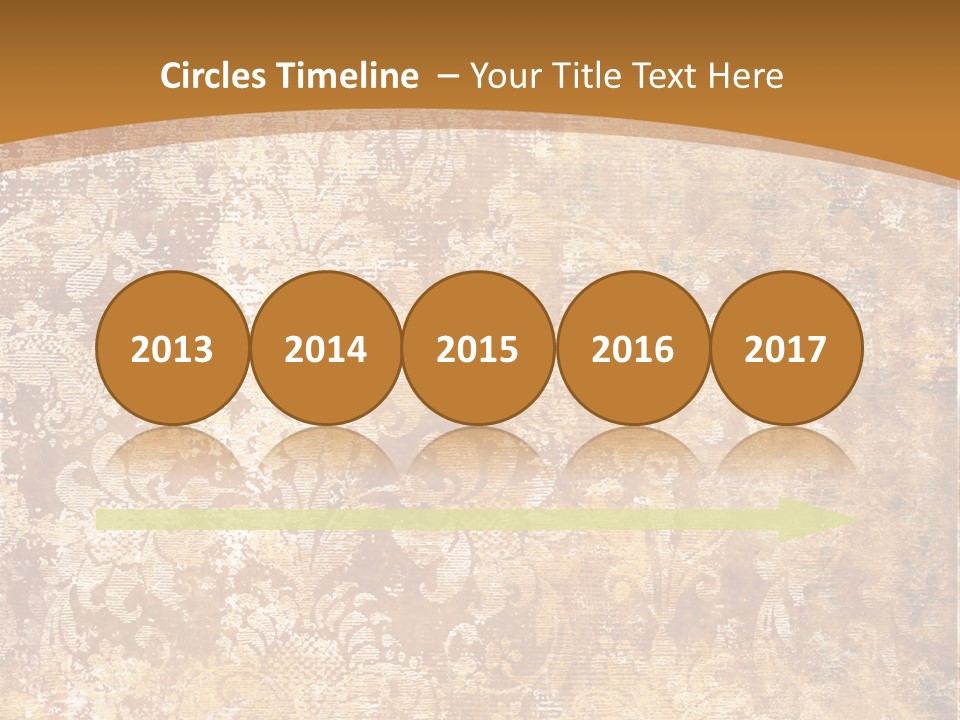 Scrap Ragged Decor PowerPoint Template