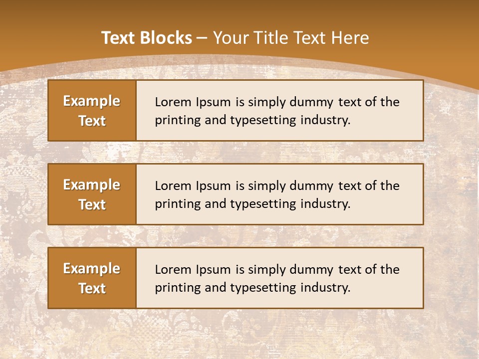 Scrap Ragged Decor PowerPoint Template