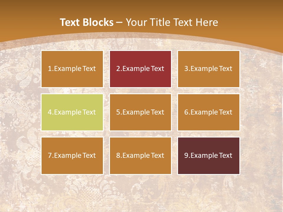 Scrap Ragged Decor PowerPoint Template