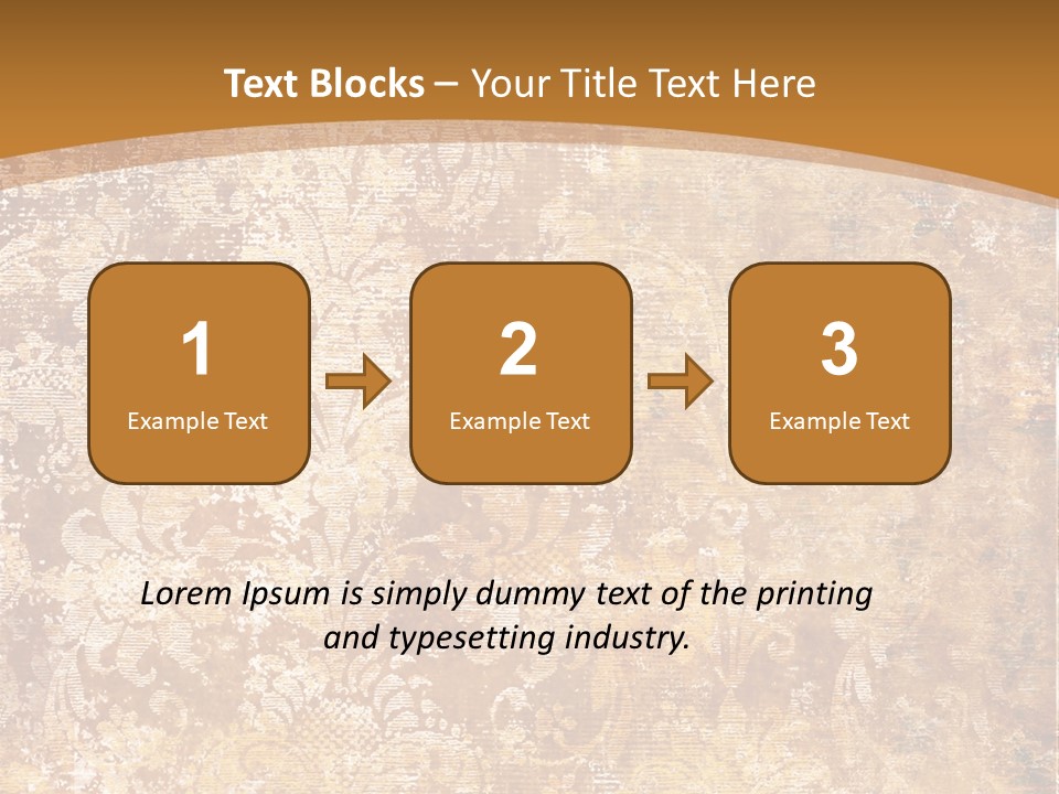 Scrap Ragged Decor PowerPoint Template