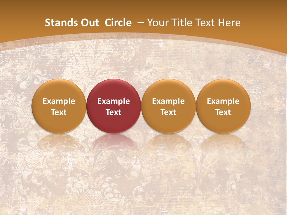 Scrap Ragged Decor PowerPoint Template