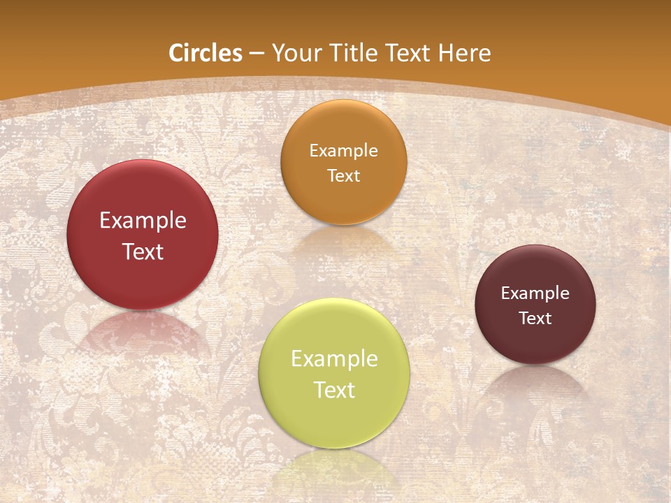 Scrap Ragged Decor PowerPoint Template