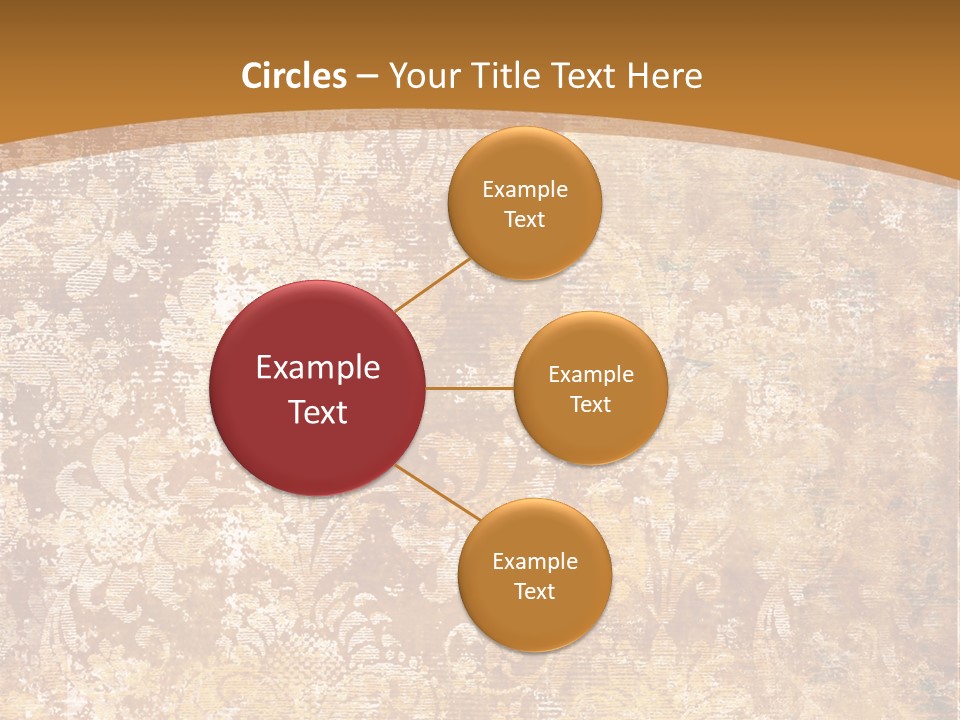 Scrap Ragged Decor PowerPoint Template