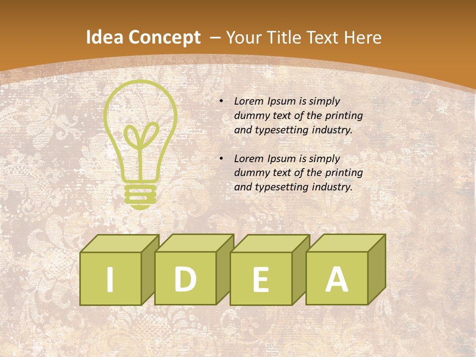 Scrap Ragged Decor PowerPoint Template