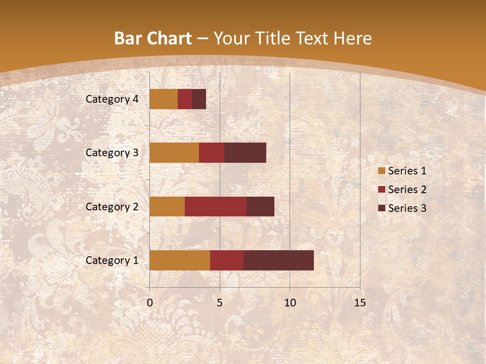 Scrap Ragged Decor PowerPoint Template