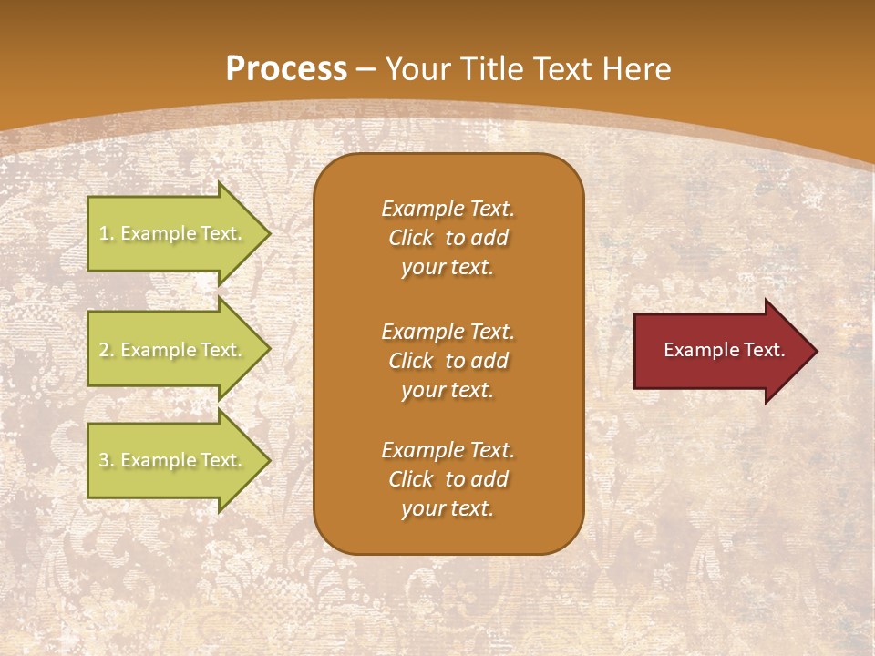 Scrap Ragged Decor PowerPoint Template