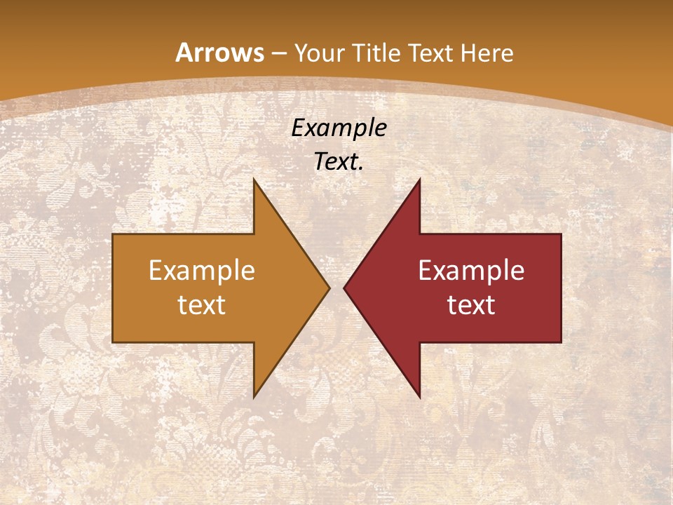 Scrap Ragged Decor PowerPoint Template