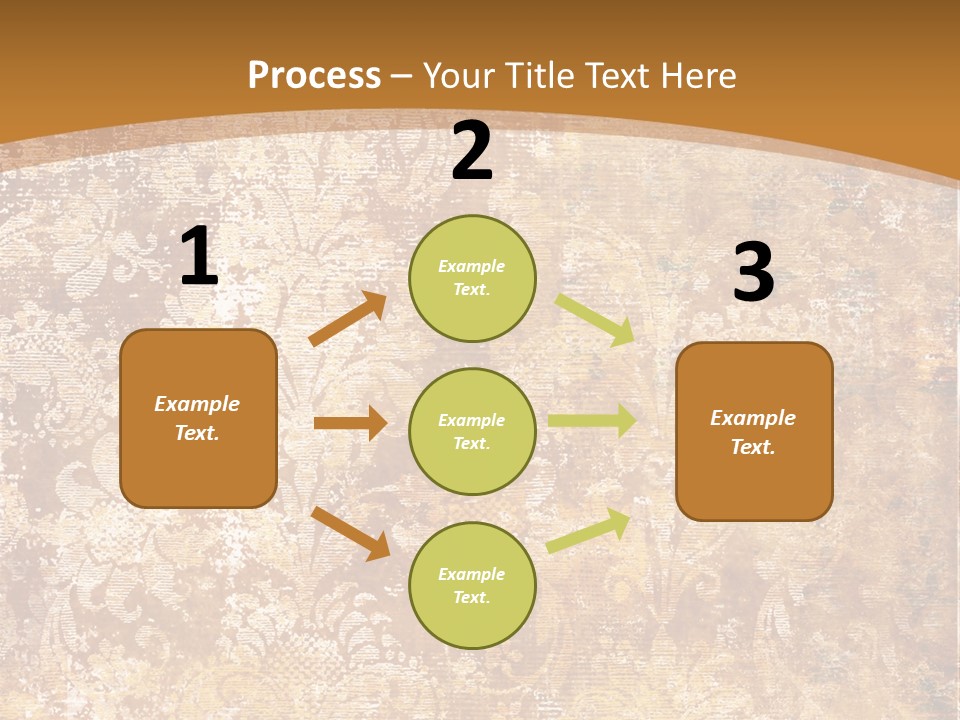 Scrap Ragged Decor PowerPoint Template