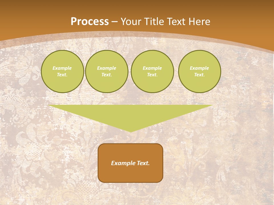 Scrap Ragged Decor PowerPoint Template