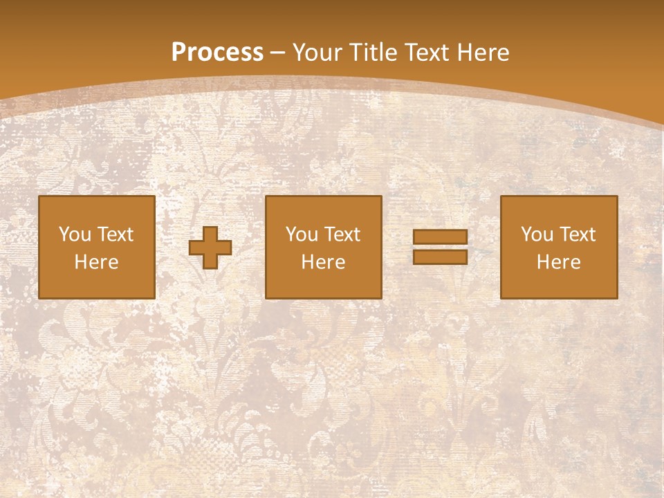 Scrap Ragged Decor PowerPoint Template