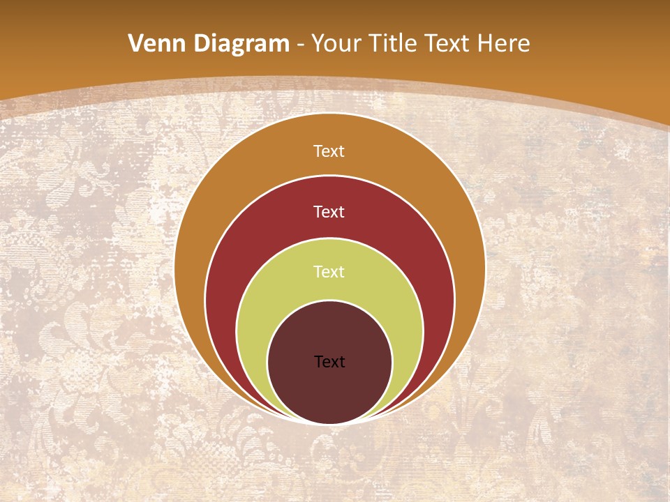 Scrap Ragged Decor PowerPoint Template