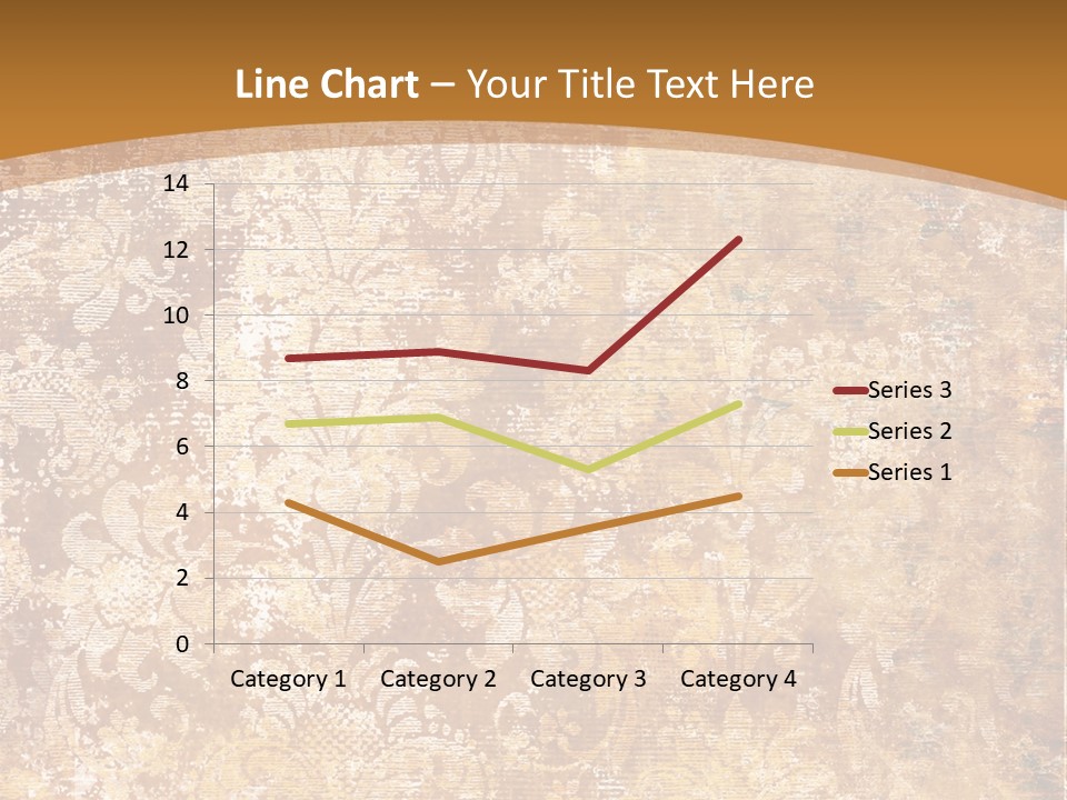 Scrap Ragged Decor PowerPoint Template