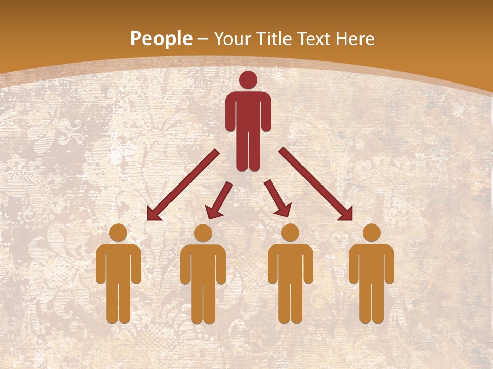 Scrap Ragged Decor PowerPoint Template