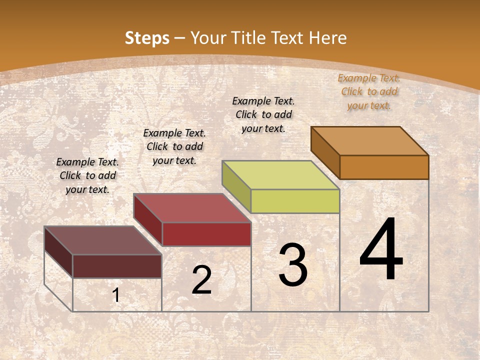 Scrap Ragged Decor PowerPoint Template